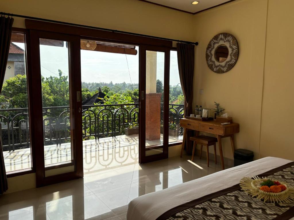 Balkón nebo terasa v ubytování Ubud Sky