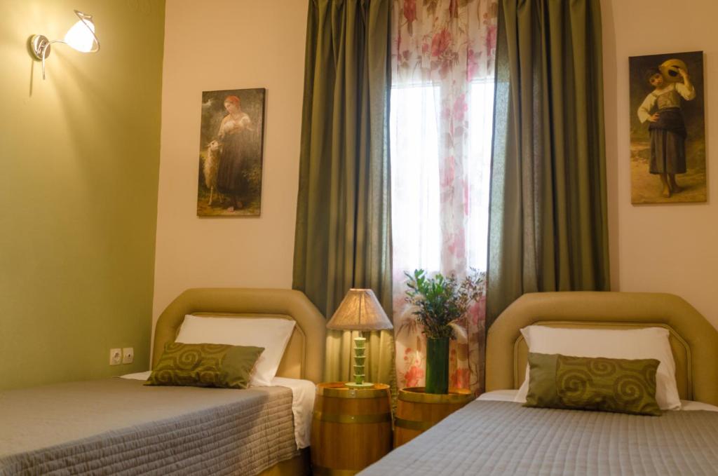 Postel nebo postele na pokoji v ubytování Apartments Valta View