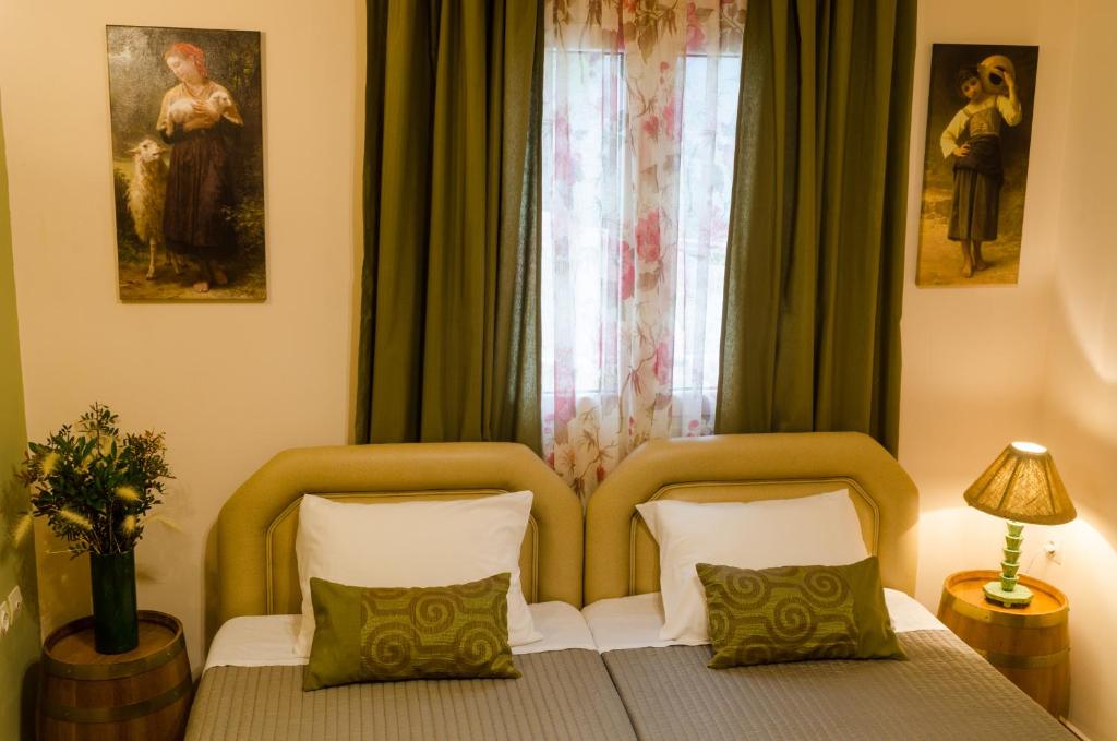 Postel nebo postele na pokoji v ubytování Apartments Valta View