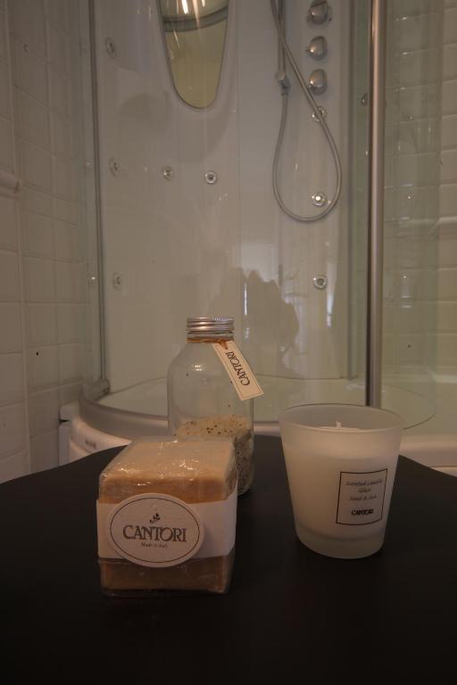 Koupelna v ubytování Hotel Sirolo