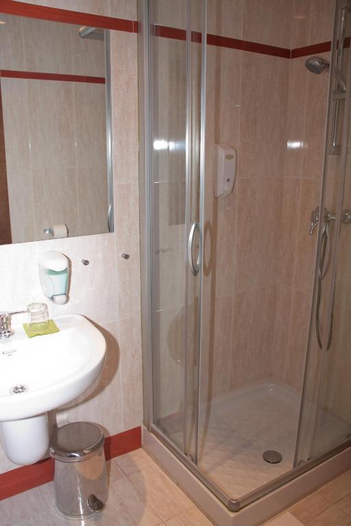 Kúpeľňa v ubytovaní Hotel Cuéntame