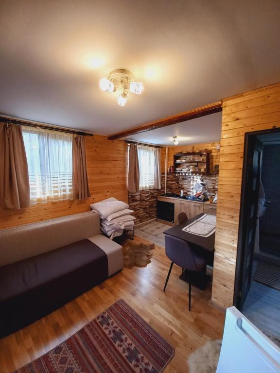 Khu vực ghế ngồi tại Cabana Cavnic Maramures