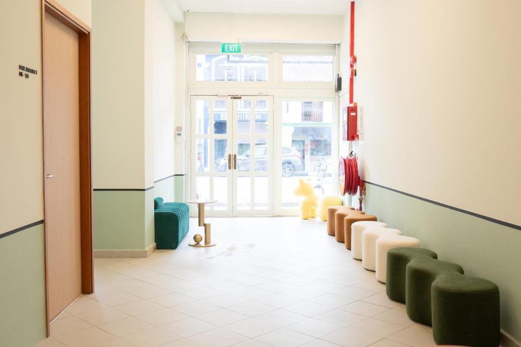 Code Hostel at Kampong Glam的休息区