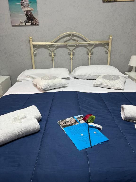 Postel nebo postele na pokoji v ubytování Agorà sulla via dei Templi
