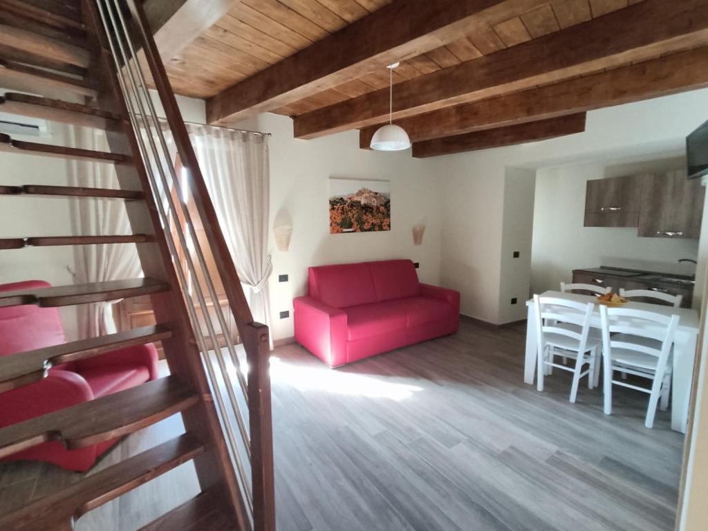 Kuchyň nebo kuchyňský kout v ubytování Il Borgo Ospitale - Albergo Diffuso