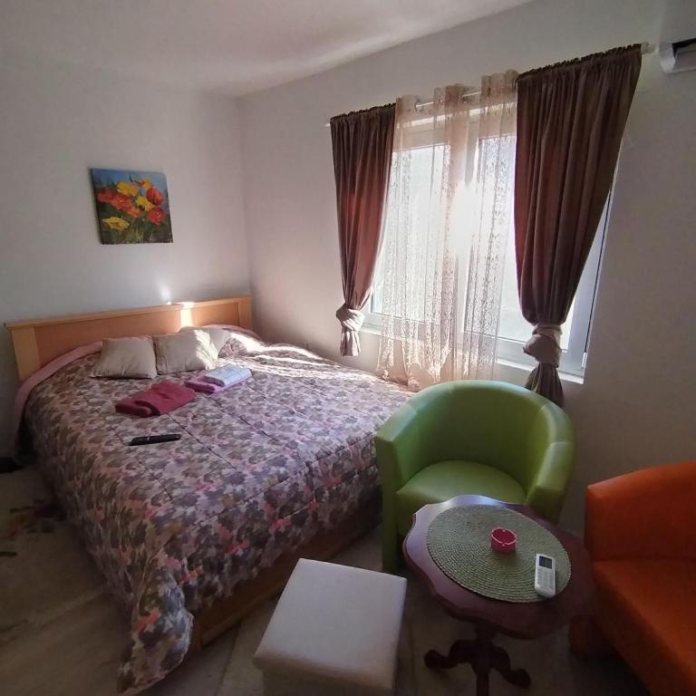 Postel nebo postele na pokoji v ubytování Vila Raj
