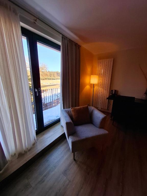 Posezení v ubytování Haus Astenberg