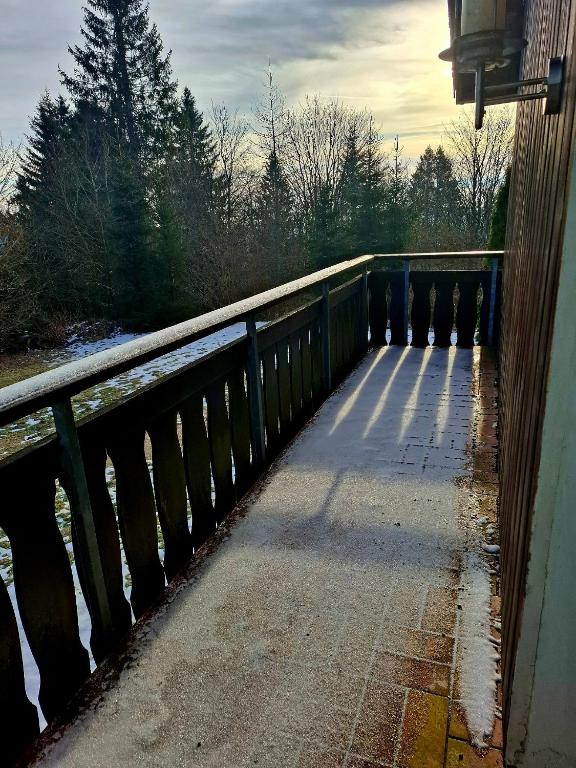 Balkón nebo terasa v ubytování Haus Astenberg