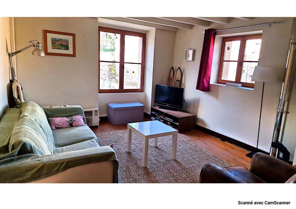 Posezení v ubytování Maison QUÉRIGUT