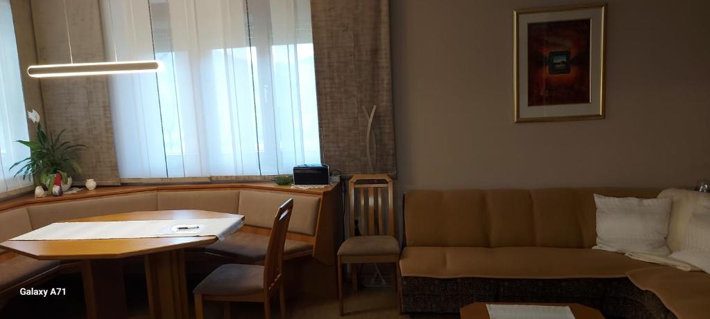 Posezení v ubytování Apartement Gabi