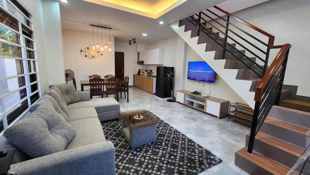 Μια τηλεόραση ή/και κέντρο ψυχαγωγίας στο Kassie Cozy Haven