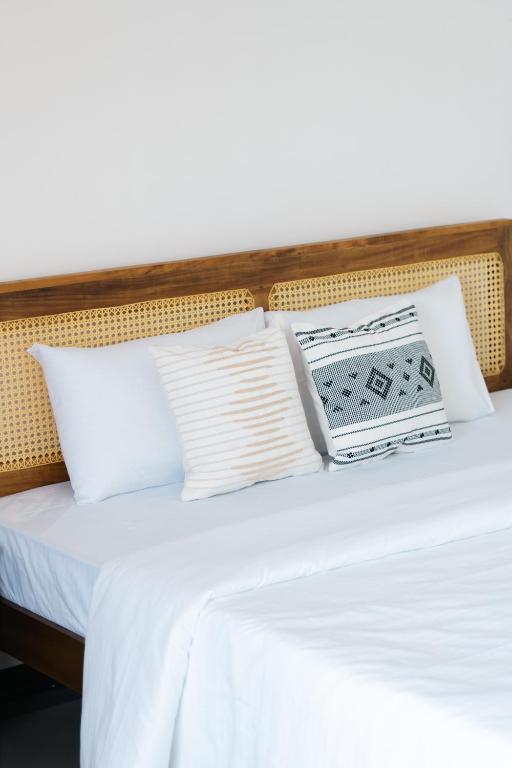 Postel nebo postele na pokoji v ubytování Sansun Guesthouse