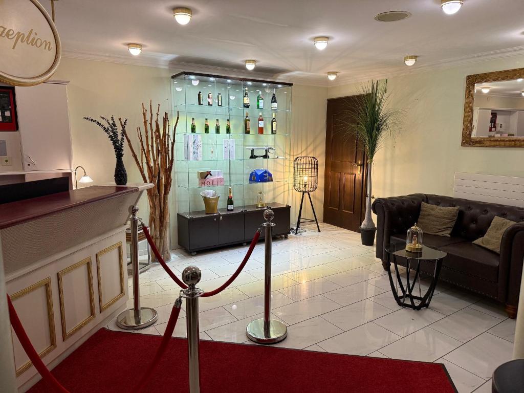 Posezení v ubytování Hotel Kaiser