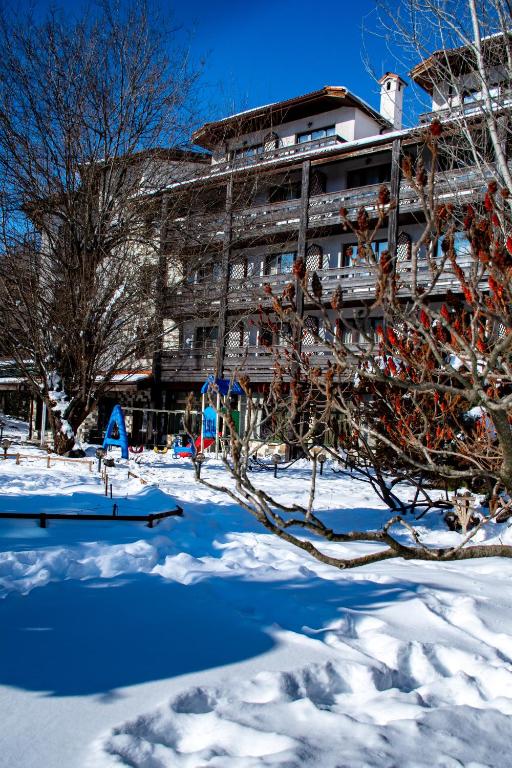 Hotel Orphey v zimě