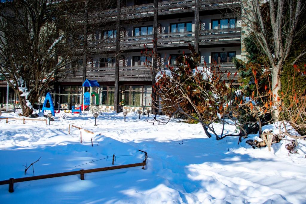 Hotel Orphey v zimě