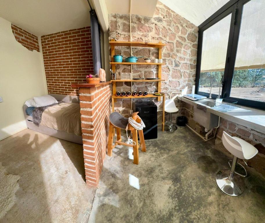 Posezení v ubytování Casa Nikko