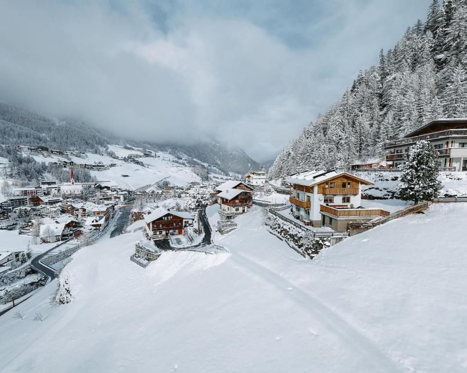 Ferienhaus Frühlingsheim semasa musim sejuk