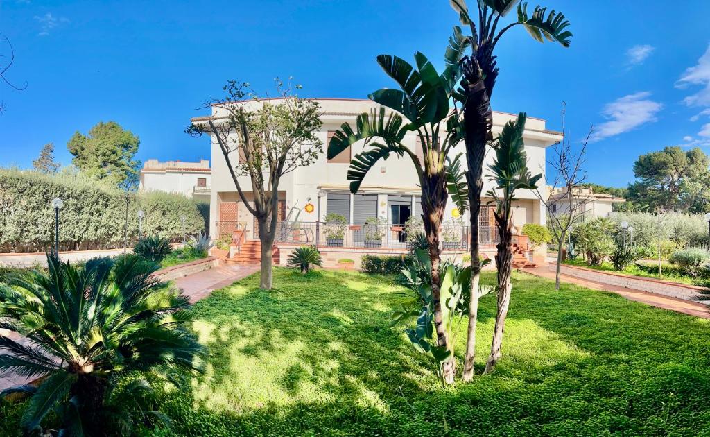 En have udenfor Villa Donna Toni