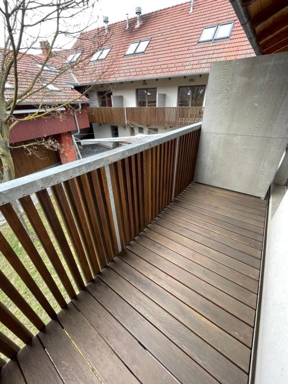 Balkón nebo terasa v ubytování Hotel U Tří volů