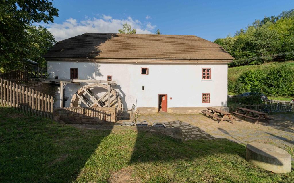 Zahrada ubytování Hotel U Tří volů