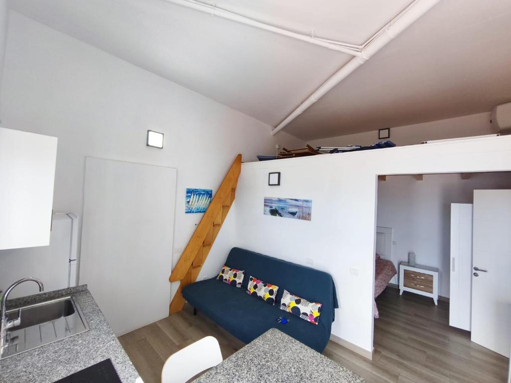Część wypoczynkowa w obiekcie Apartamento Salinas