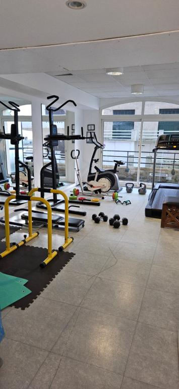 Fitness centrum a/nebo fitness zařízení v ubytování Sunset 3o2