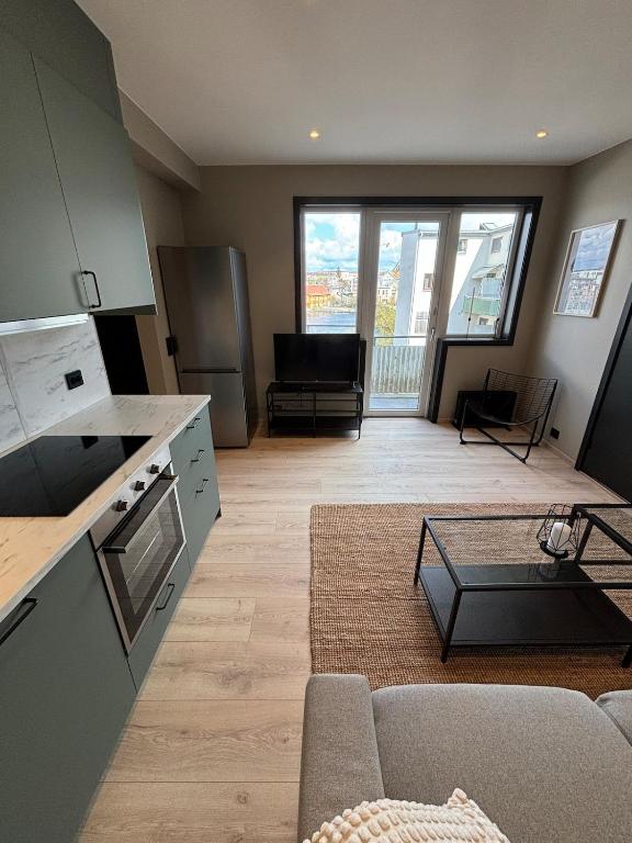 Dapur atau dapur kecil di Elvegata 6, 0302 Kristiansand