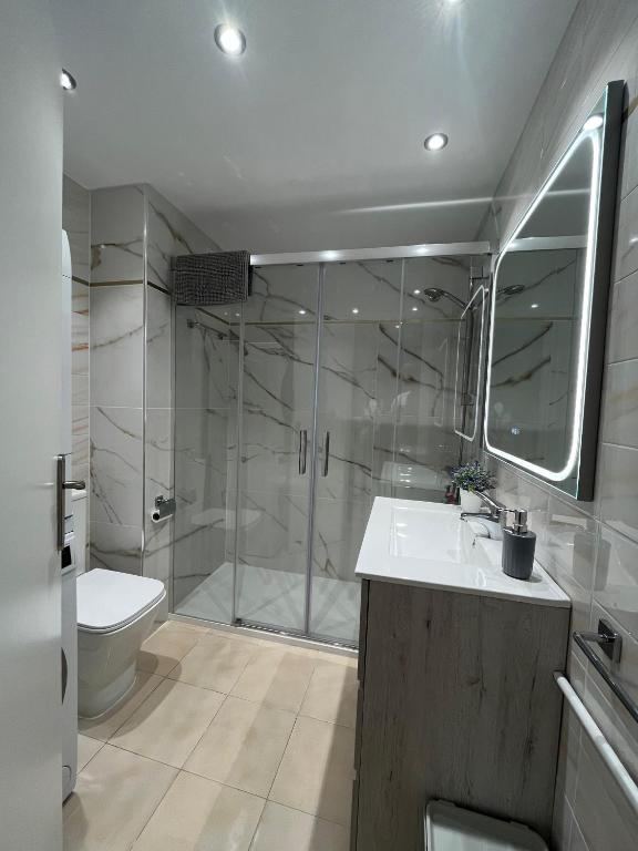 Kúpeľňa v ubytovaní Apartamentos CT