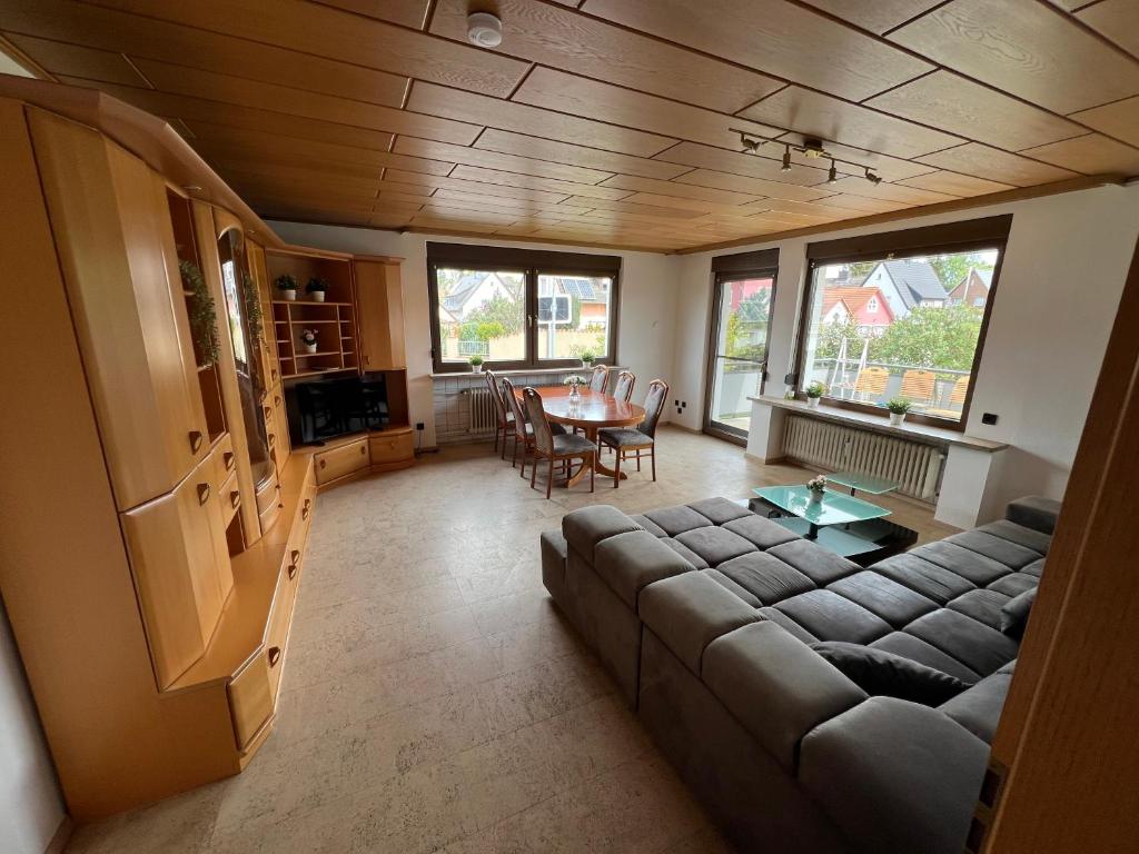 Χώρος καθιστικού στο Idyllische Wohnung bei Nürnberg