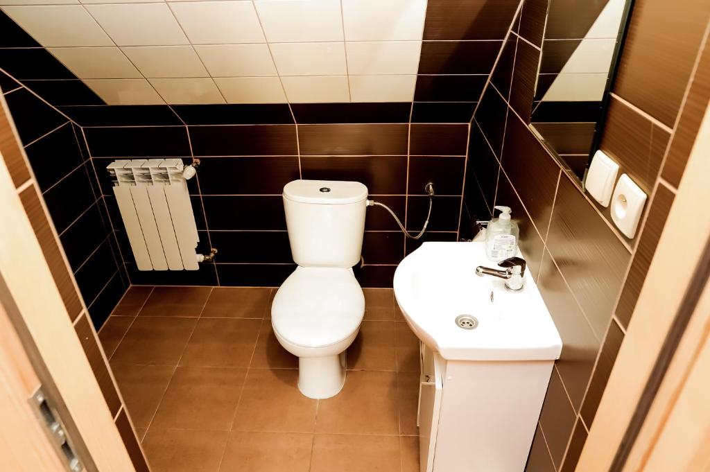 Kúpeľňa v ubytovaní Pod Świerkami