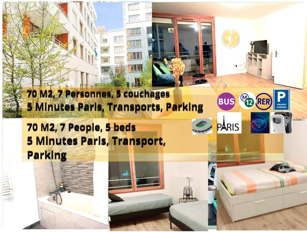 Photo de la galerie de l'établissement 3 Pièces, Paris-Stade,parking, à Saint-Denis