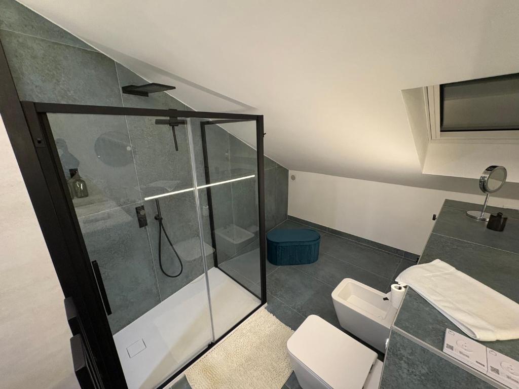 Koupelna v ubytování Ram7 Segredo Ultrassecreto Apartment Gallarate