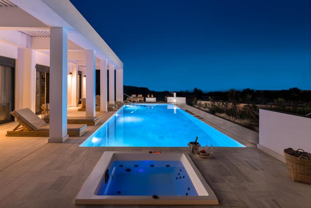 Seashell Villa - Luxury Pool Retreat - 150m Beach, Lachania (updated ...