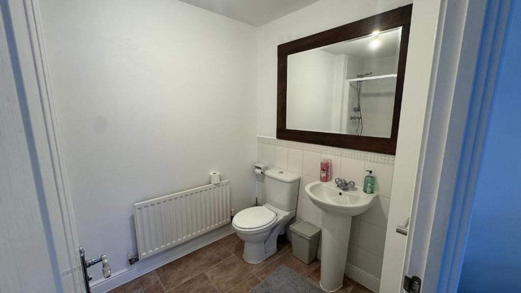 Koupelna v ubytování Top Room shared house