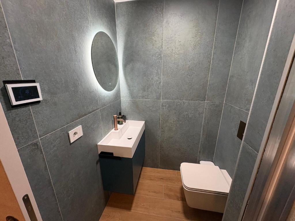 Koupelna v ubytování Ram7 Segredo Ultrassecreto Apartment Gallarate