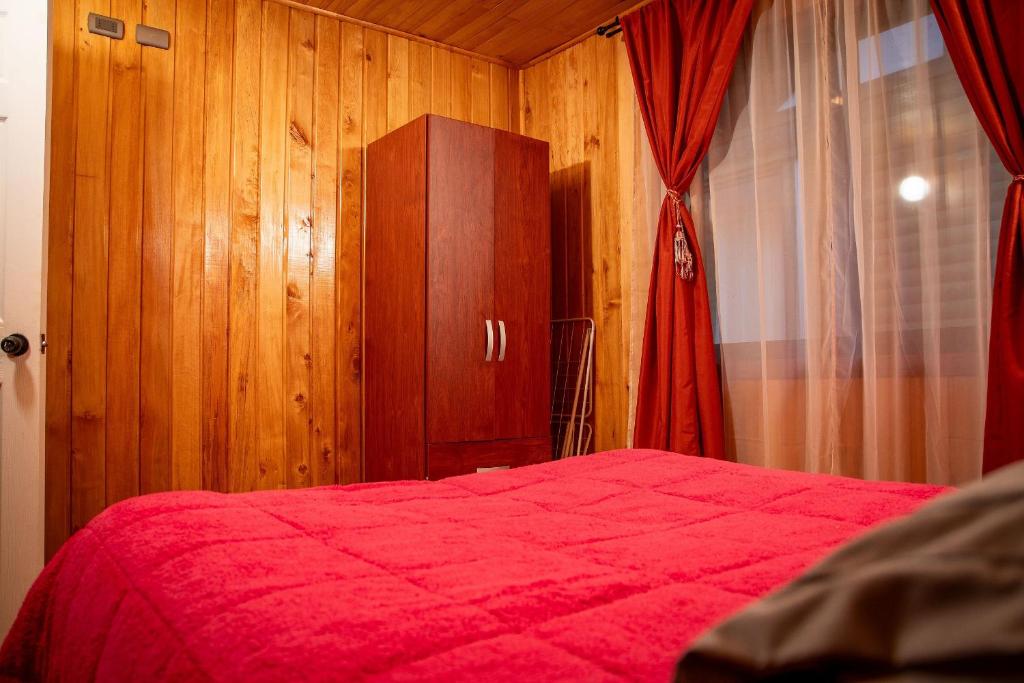 Una cama o camas en una habitación de Complejo Turístico Sacri