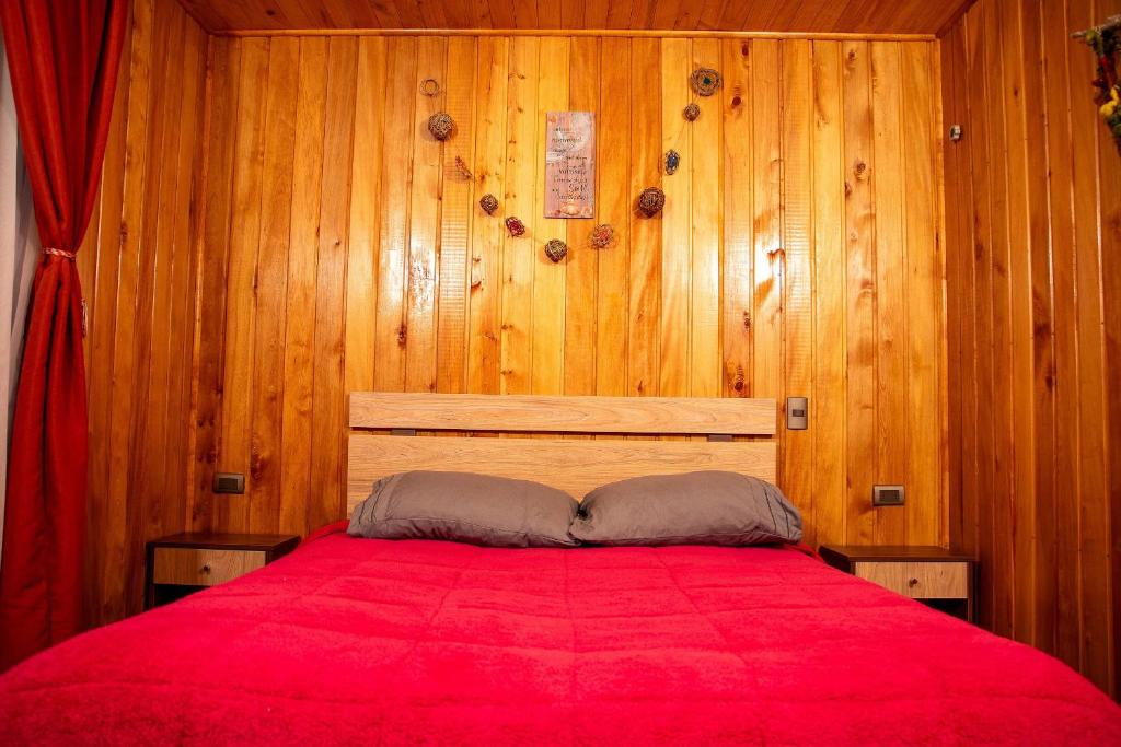 Una cama o camas en una habitación de Complejo Turístico Sacri