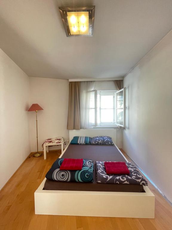 Postel nebo postele na pokoji v ubytování Zum Shambhala