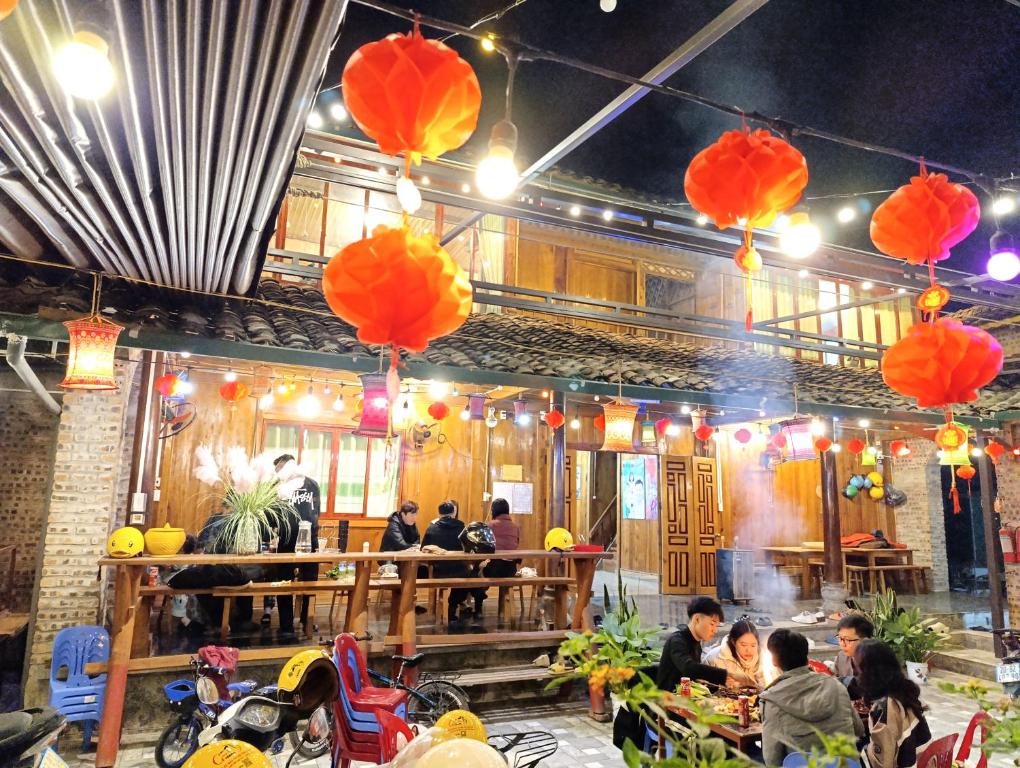 Restaurace v ubytování A Kiệt Homestay