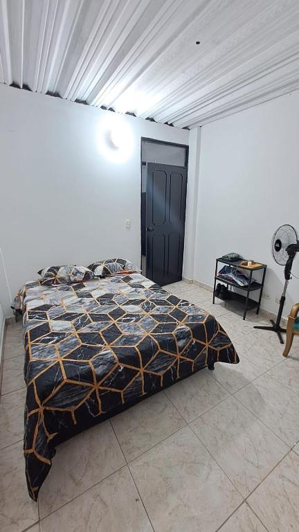 Postel nebo postele na pokoji v ubytování Apartamento Con Entrada independiente, 2 Habitaciones y 1 Baño