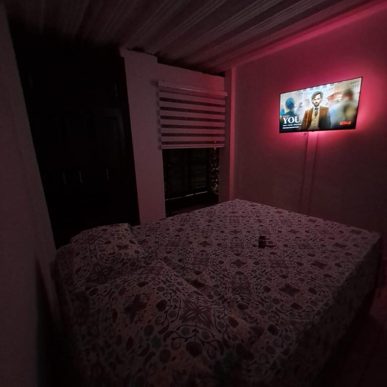 Postel nebo postele na pokoji v ubytování Apartamento Con Entrada independiente, 2 Habitaciones y 1 Baño