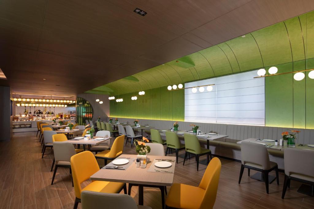 Restaurace v ubytování Hampton by Hilton Baoding High-tech Zone