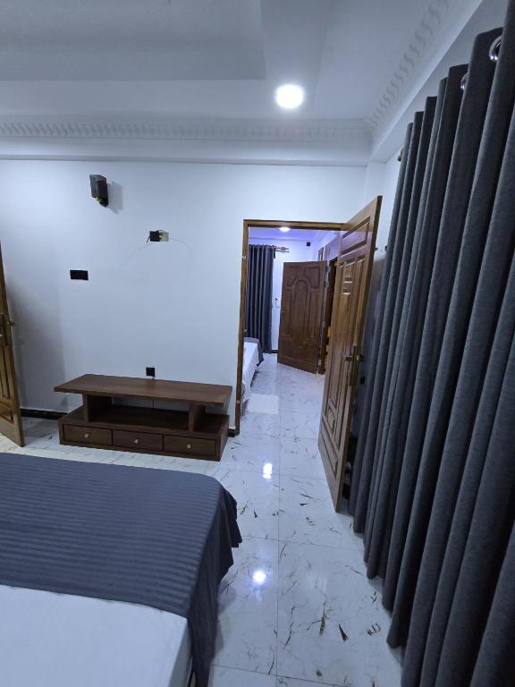 Postel nebo postele na pokoji v ubytování Munril Guest