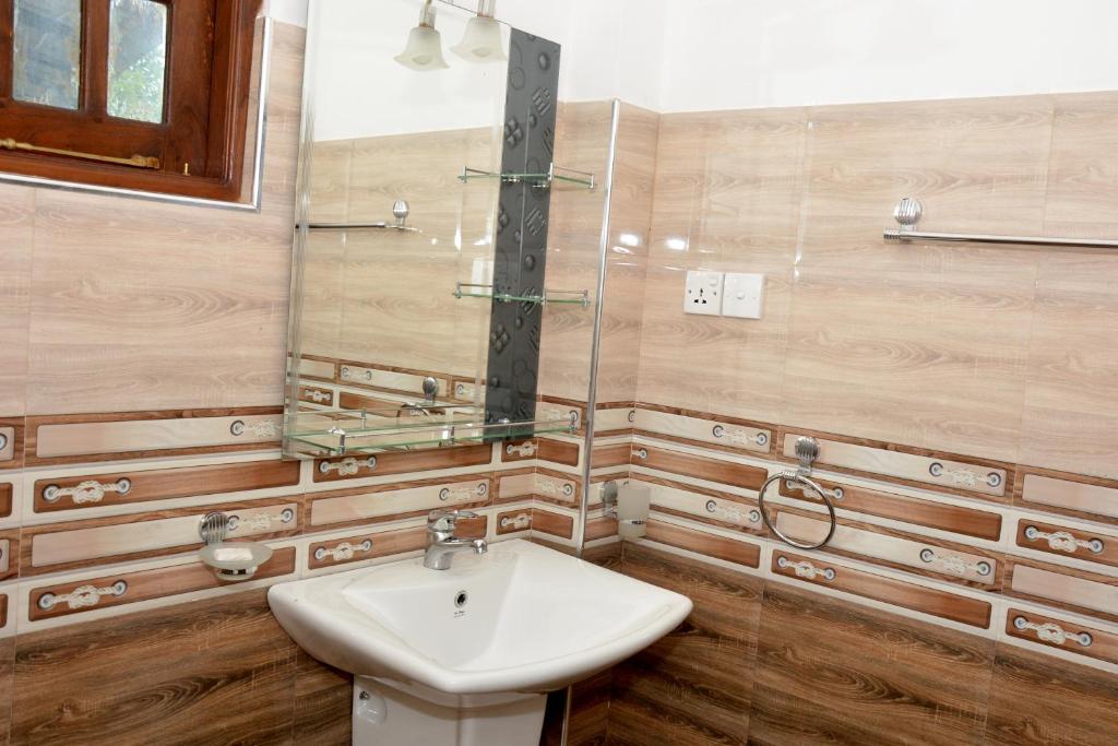 Koupelna v ubytování Sumimal Resort Polhena