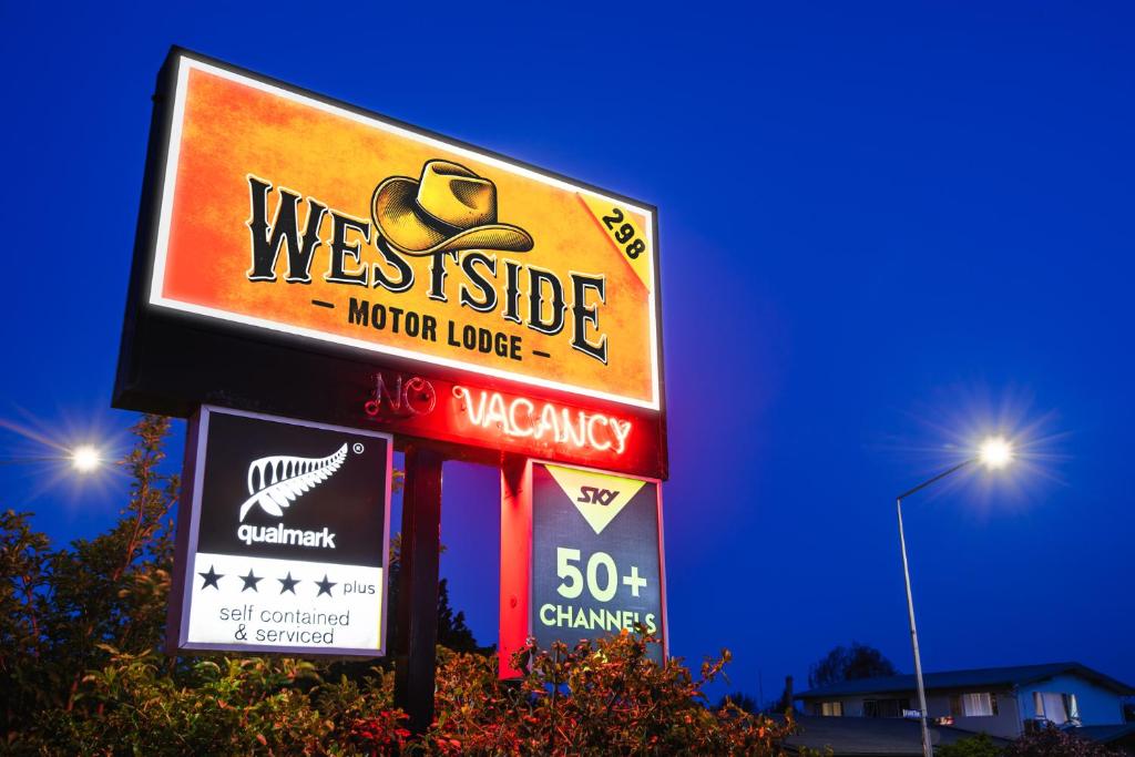 Certifikát, hodnocení, plakát nebo jiný dokument vystavený v ubytování 298 Westside Motor Lodge