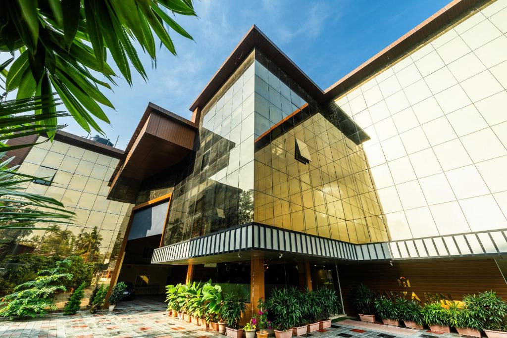 Budova, kde se hotel nachází