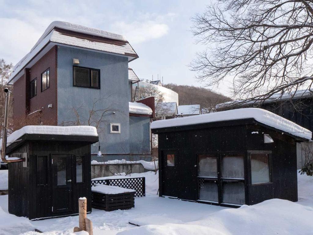 glampark Otaru Hanaemi Hokkaido v zimě