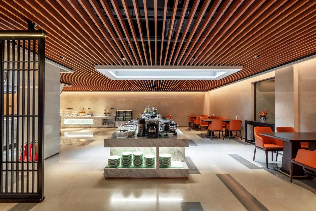 Posezení v ubytování Xinghuacun Hotel