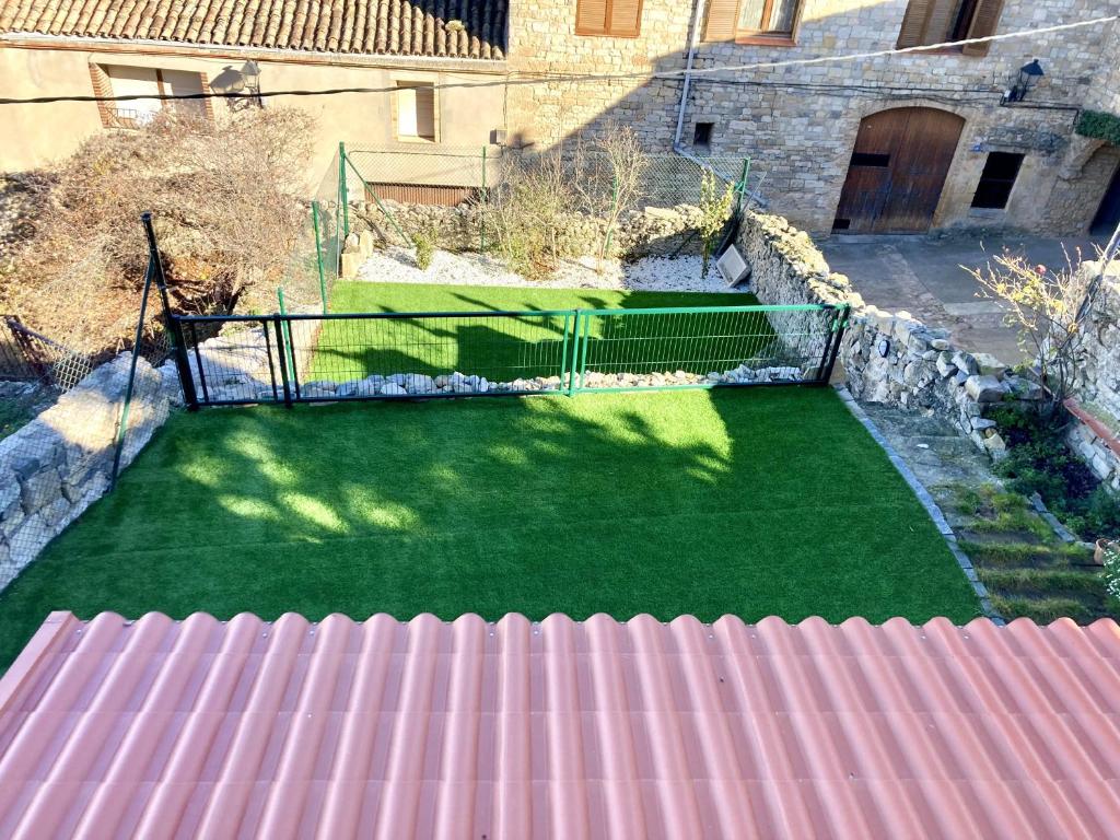 Zahrada ubytování Cal Carlà de Belltall