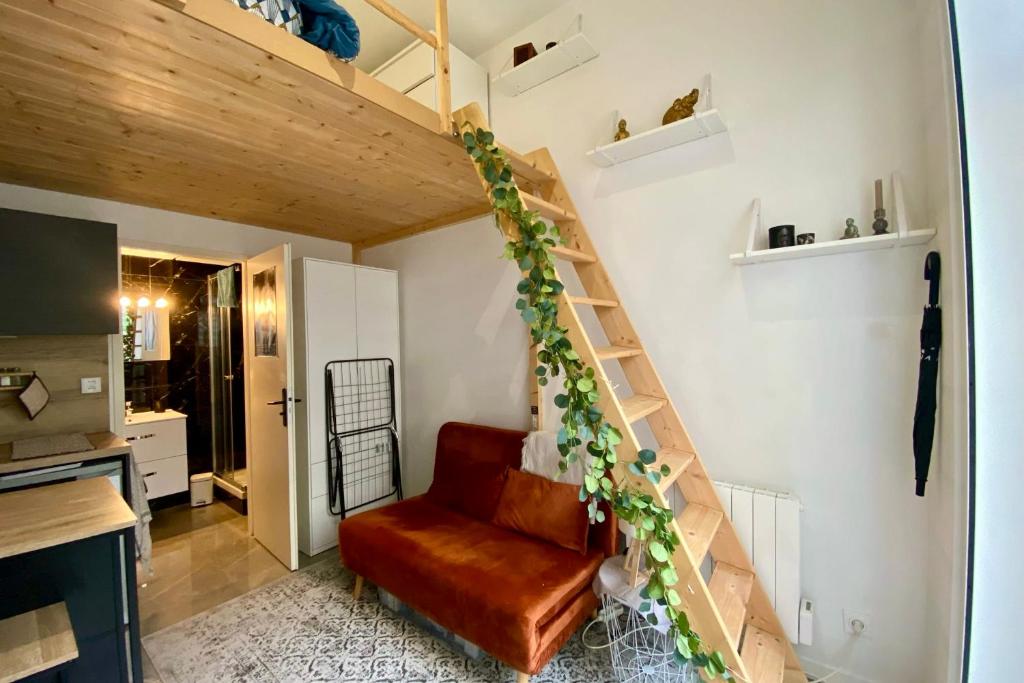 Photo de la galerie de l'établissement L'Eden - jardin - proche tram T3 et métro D, à Lyon